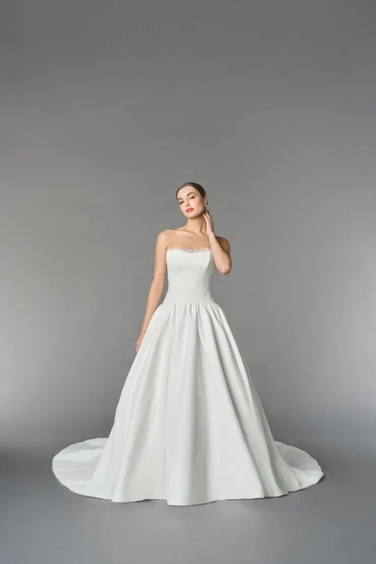 Drop Waist Wedding Dress