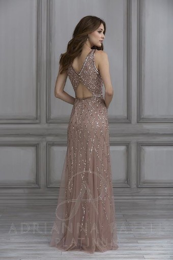 Adrianna Papell Style #40135 #1 Rose Gold thumbnail