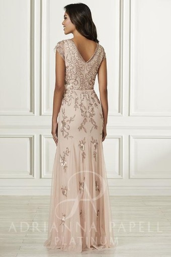 Adrianna Papell Style #40160 #1 Rose Gold thumbnail