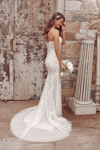 Justin Alexander Style #88156 #2 Ivory/Nude/Silver thumbnail