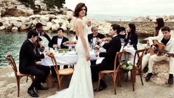 Justin Alexander Style #88156 #5 default Ivory/Nude/Silver thumbnail