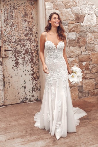 Justin Alexander Style #88156 #0 default Ivory/Nude/Silver thumbnail