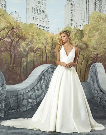 Justin Alexander Style #8937 #0 default Ivory/Silver/Nude thumbnail