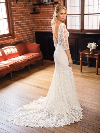 Casablanca Bridal Style #Aurora #1 Champagne/Ivory/Nude thumbnail