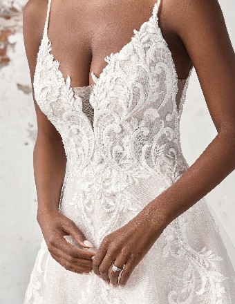 Justin Alexander Sincerity Style #44408 #8 Nude/Ivory/Latte thumbnail