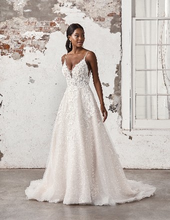 Justin Alexander Sincerity Style #44408 #3 Nude/Ivory/Latte thumbnail