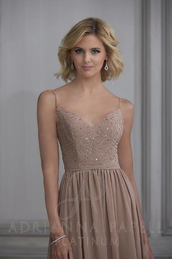 Adrianna Papell Style #40120 #2 Bridal Silver thumbnail