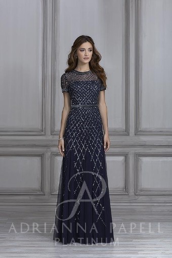 Adrianna Papell Style #40107 #0 default Gunmetal thumbnail