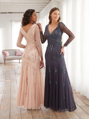 Adrianna Papell Style #40374 #0 default Navy thumbnail