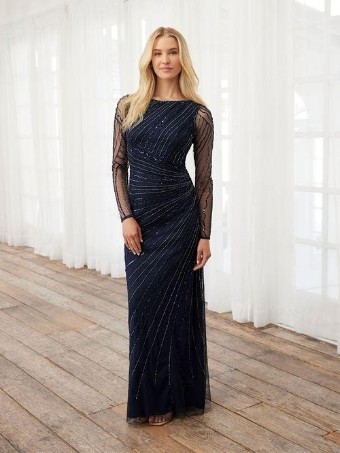 Adrianna Papell Style #40399 #0 default Navy thumbnail