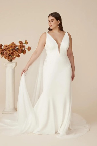 Justin Alexander Plus Size Style #Cora #3 thumbnail