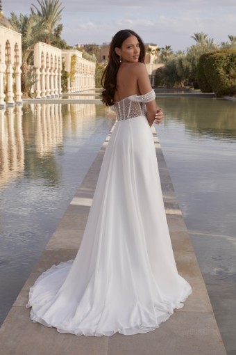 Sincerity Style #44440-dress only #1 default Ivory/Ivory/Latte thumbnail