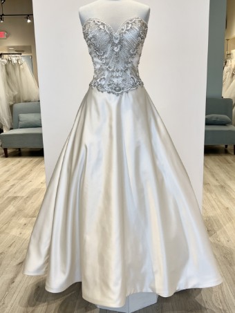 Christina Wu Love Style #18328 #0 default Dark Ivory/Silver/Nude thumbnail