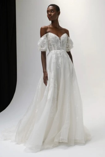 Jenny Yoo Style #Genevieve #0 default Ivory Silk Organza thumbnail