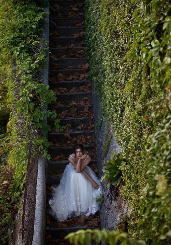 Justin Alexander Style #88366 #4 Ivory/Ivory/Latte thumbnail