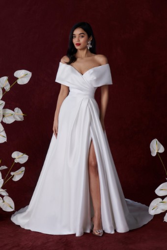 Justin Alexander Plus Size Style #Harper #0 default Ivory thumbnail