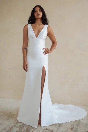Jenny Yoo Style #Ilana-with Slit #0 default Ivory thumbnail