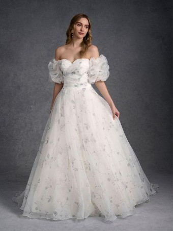 Adrianna Papell Style #31255P #3 default Ivory/Ivory/Multi thumbnail