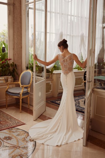 Justin Alexander Style #Iryna #1 Ivory/Ivory/Latte thumbnail