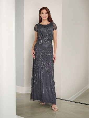 Adrianna Papell Style #40461 #0 default Gunmetal thumbnail