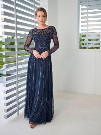 Adrianna Papell Style #40467 #0 default Navy thumbnail