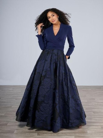 Christina Wu Elegance Style #17205 #0 default Navy thumbnail