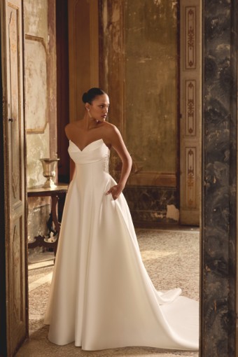 Justin Alexander Style #88448 #0 default Ivory/Ivory/Latte thumbnail