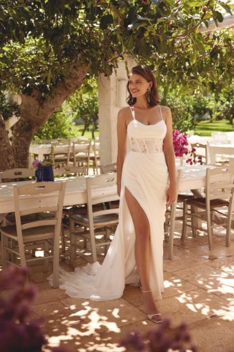 Lillian West Style #66380 #7 Ivory/Latte thumbnail