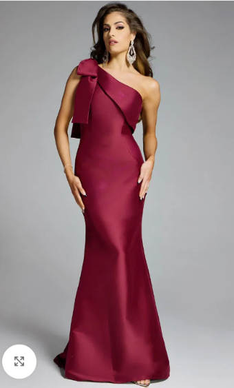 Jovani Style #43361 #0 default Burgundy thumbnail