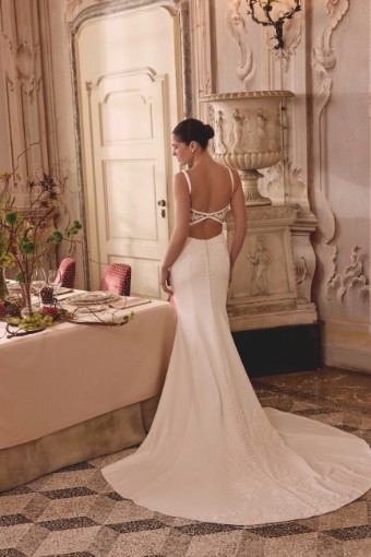 Justin Alexander Style #88496 #2 Ivory/Ivory/Latte thumbnail