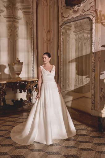 Justin Alexander Style #88482 #0 default Ivory/Ivory/Latte thumbnail