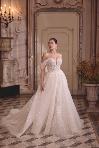 Justin Alexander Style #88489 #0 default Ivory/Ivory/Latte thumbnail