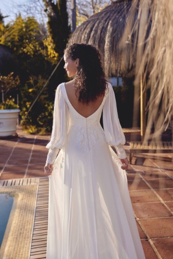 Lillian West Plus Size Style #66433 #3 Ivory/Ivory/Latte thumbnail