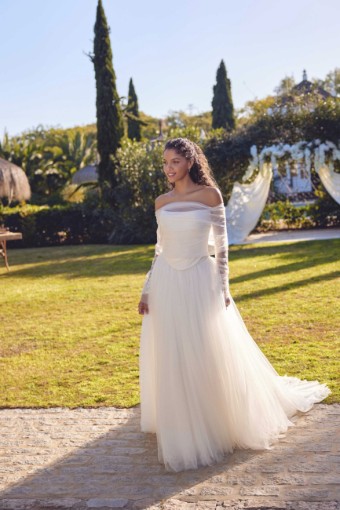 Lillian West Plus Size Style #66435 #7 default Ivory thumbnail