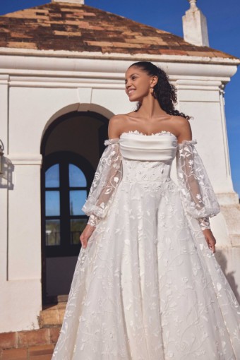 Lillian West Plus Size Style #66413 #5 Ivory thumbnail