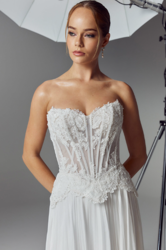 Evie Young Style #EY718 #1 Ivory thumbnail