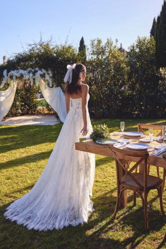 Lillian West Plus Size Style #66432 #4 default Ivory thumbnail