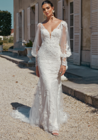 Justin Alexander Sincerity Style #44465-Dress Only #1 Sand/Ivory/Latte thumbnail