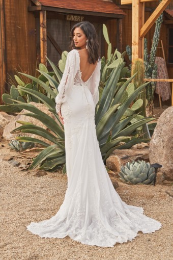 Lillian West Style #66265-Dress Only #4 Ivory/Nude/Nude thumbnail