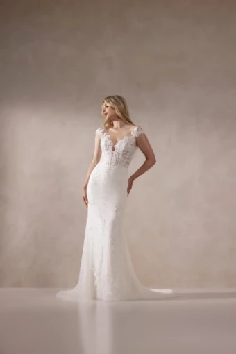 Adore by Justin Alexander Style #11397LND-Nahara #0 default Ivory/Latte thumbnail