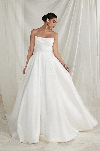 Justin Alexander Estelle-Bow Attached #88261-Bow attached #2 default Ivory thumbnail