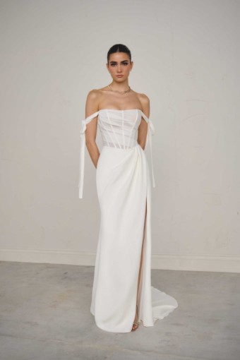 Justin Alexander Style #99366XZ #1 Ivory/Latte thumbnail