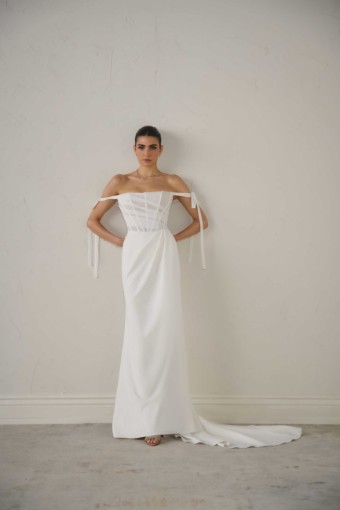 Justin Alexander Style #99366XZ #3 Ivory/Latte thumbnail