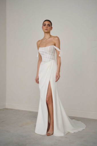 Justin Alexander Style #99366XZ #6 Ivory/Latte thumbnail