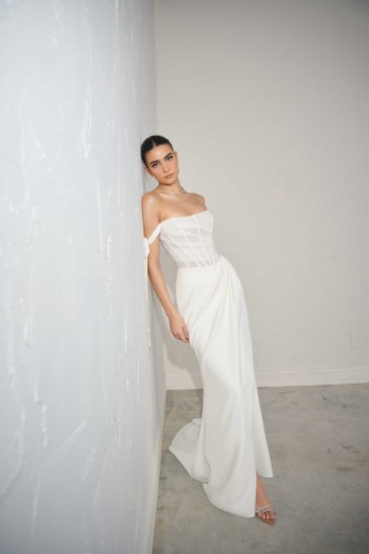 Justin Alexander Style #99366XZ #5 Ivory/Latte thumbnail