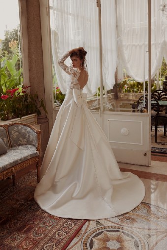 Justin Alexander Style #Lselin #3 Ivory/Ivory thumbnail