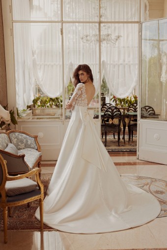 Justin Alexander Style #Lselin #6 Ivory/Ivory thumbnail