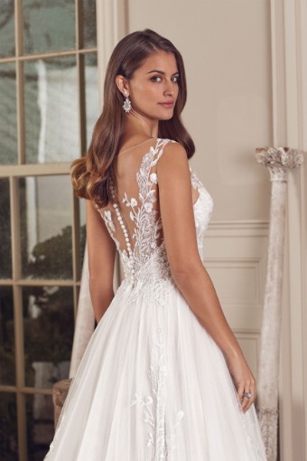 Justin Alexander Plus Size Style #Aurora-JA #1 Pink Champagne/Ivory/Nude thumbnail