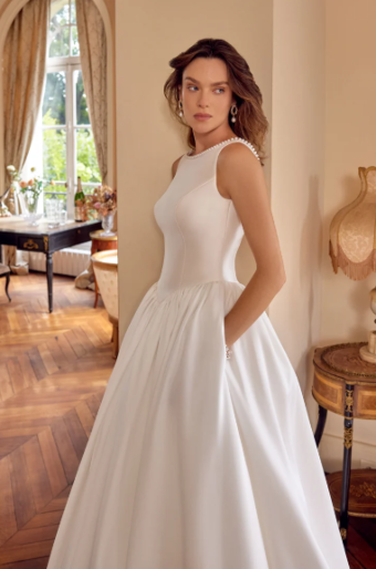 Justin Alexander Style #88504 #1 Ivory thumbnail