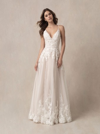 Allure Bridals Style #9856 #0 default Champagne/Mocha thumbnail